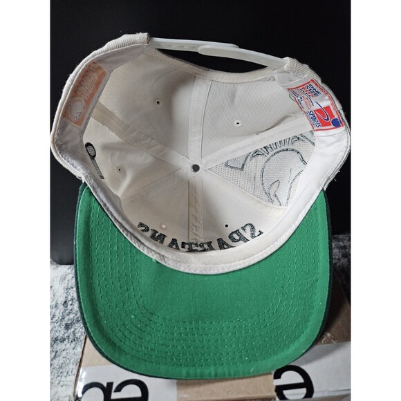 Vintage Michigan State University Spartans Sports Specialties Shadow Snapback - Picture 7 of 10